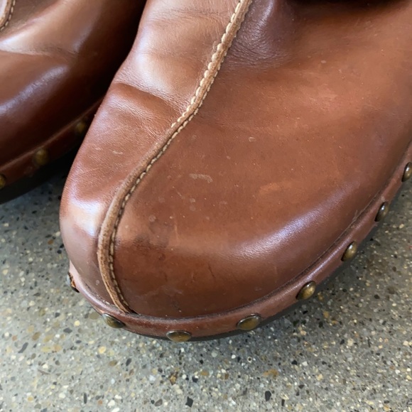 ECCO Brown Buckle Clogs Mule Shoes Women's 42 11 - Picture 4 of 10